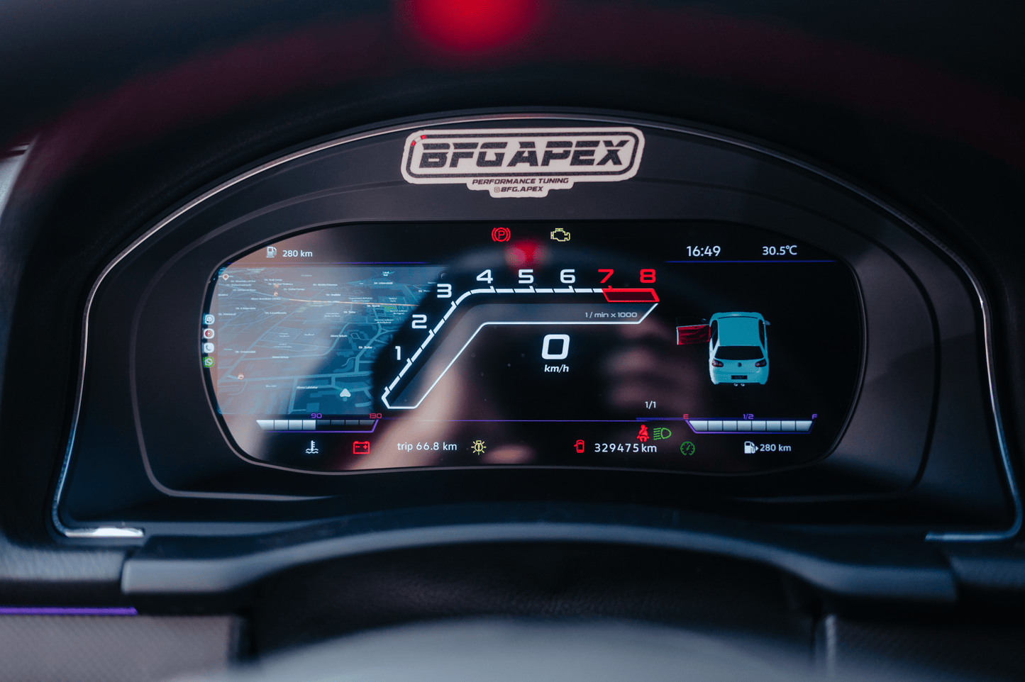 Ceasuri Digitale pentru VW Golf MK5 / Jetta / EOS