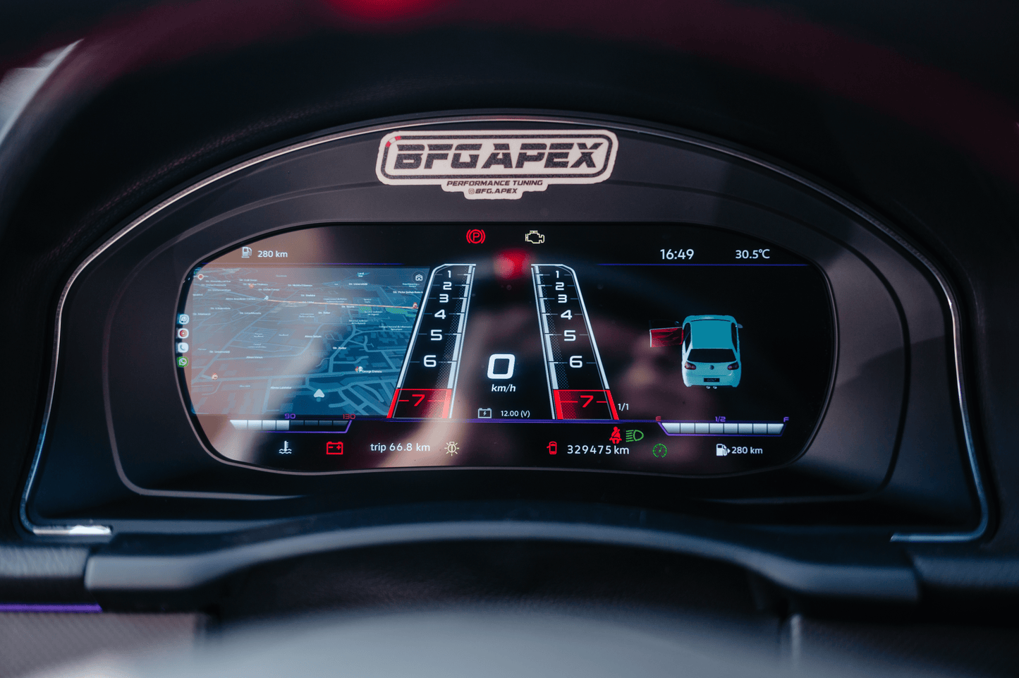 Ceasuri Digitale pentru VW Golf MK5 / Jetta / EOS